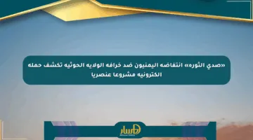 «صدى الثورة» انتفاضة اليمنيون ضد خرافة الولاية الحوثية تكشف حملة إلكترونية مشروعا عنصريا